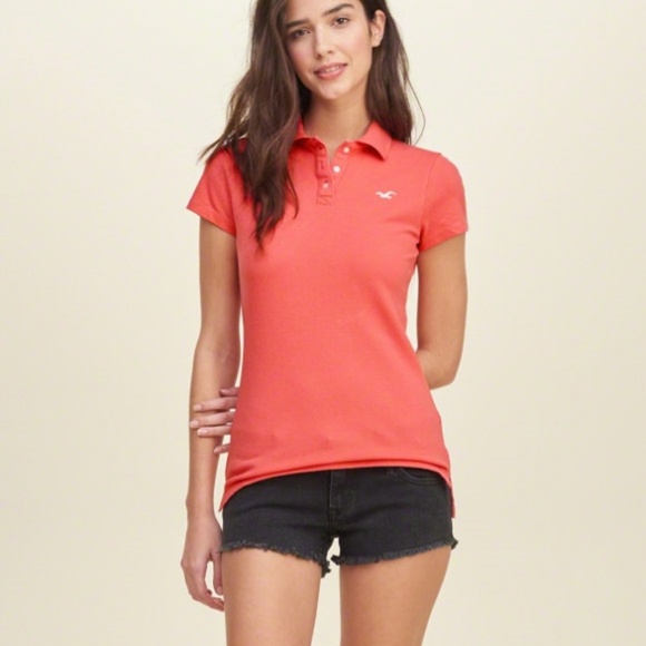 hollister womens polo